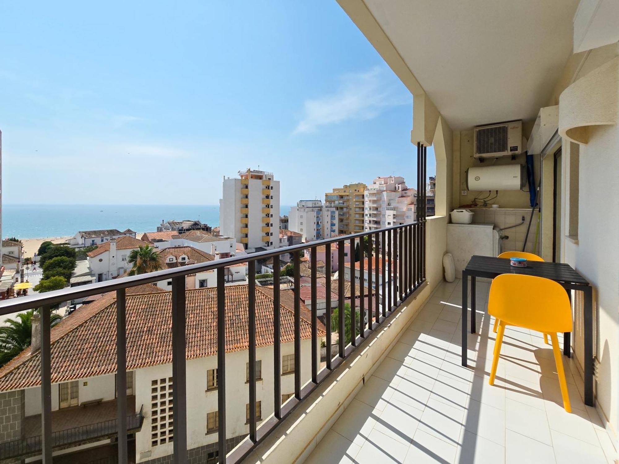 Apartamento Praia Rocha Vista Mar Ambar Portimão Exterior foto